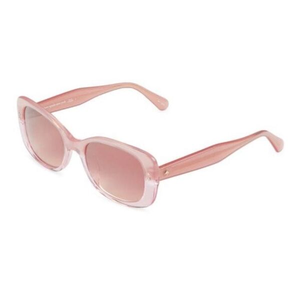 NWT Kate Spade 53Mm rectangle sunglasses pink